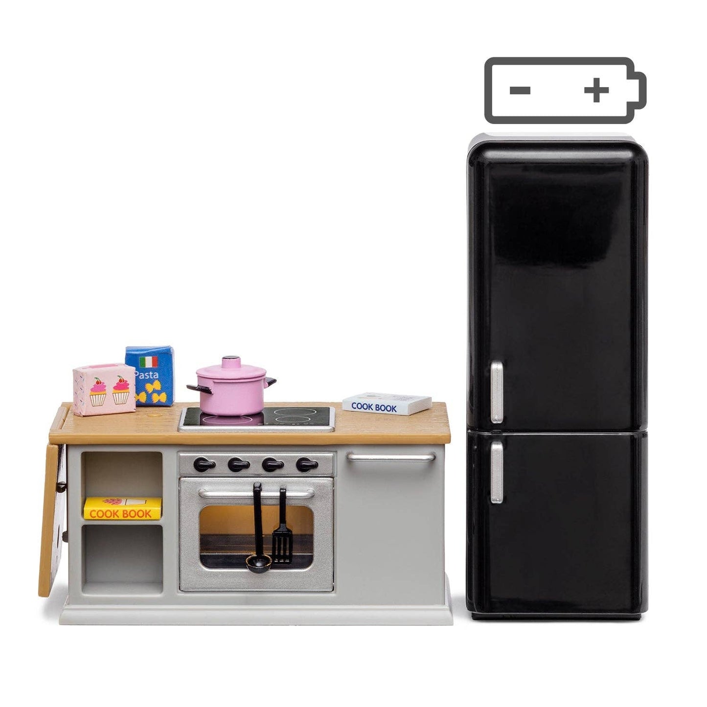 Lundby Doll House Furniture - Stove & Fridge Set