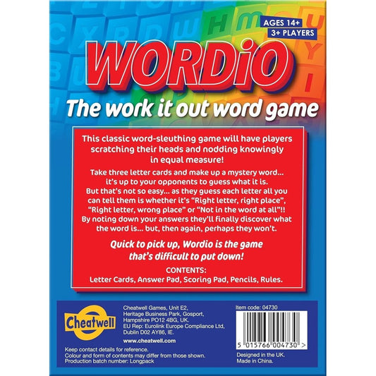 Wordio: Work It Out Word Game