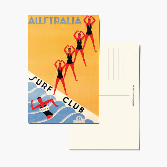Sellheim's Surf Club Postcard
