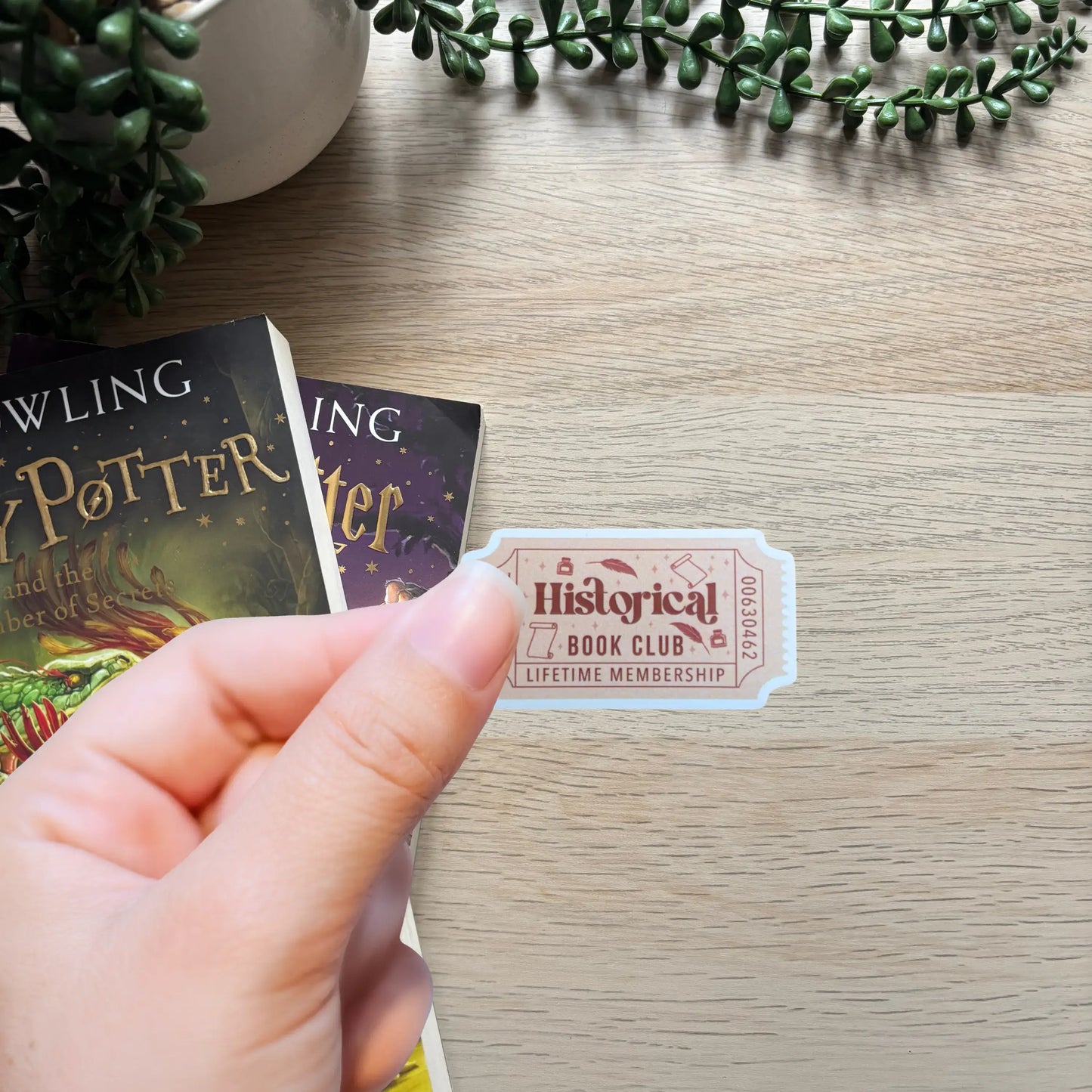 Historical Bookclub Sticker