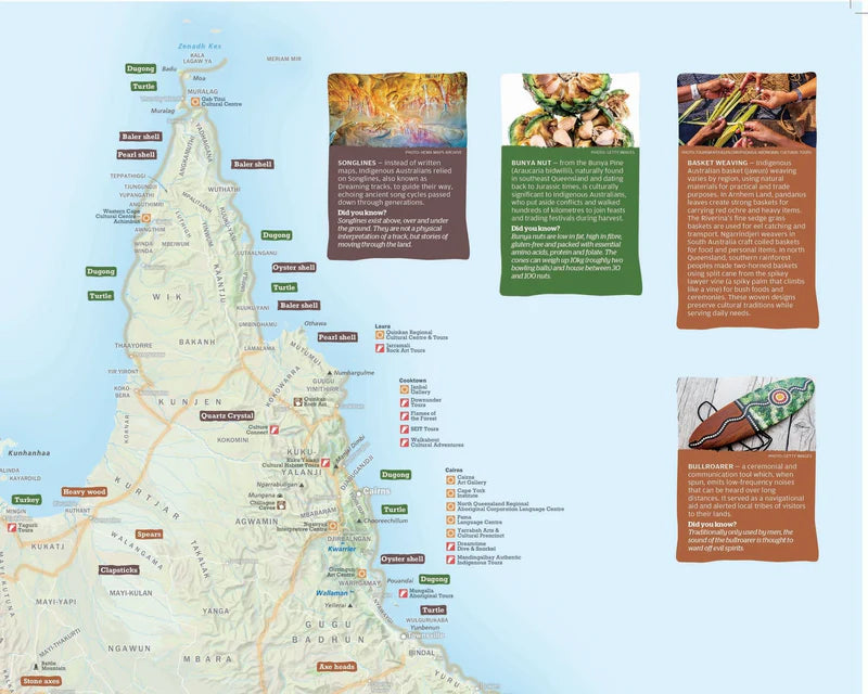 Australia Indigenous Journeys Map