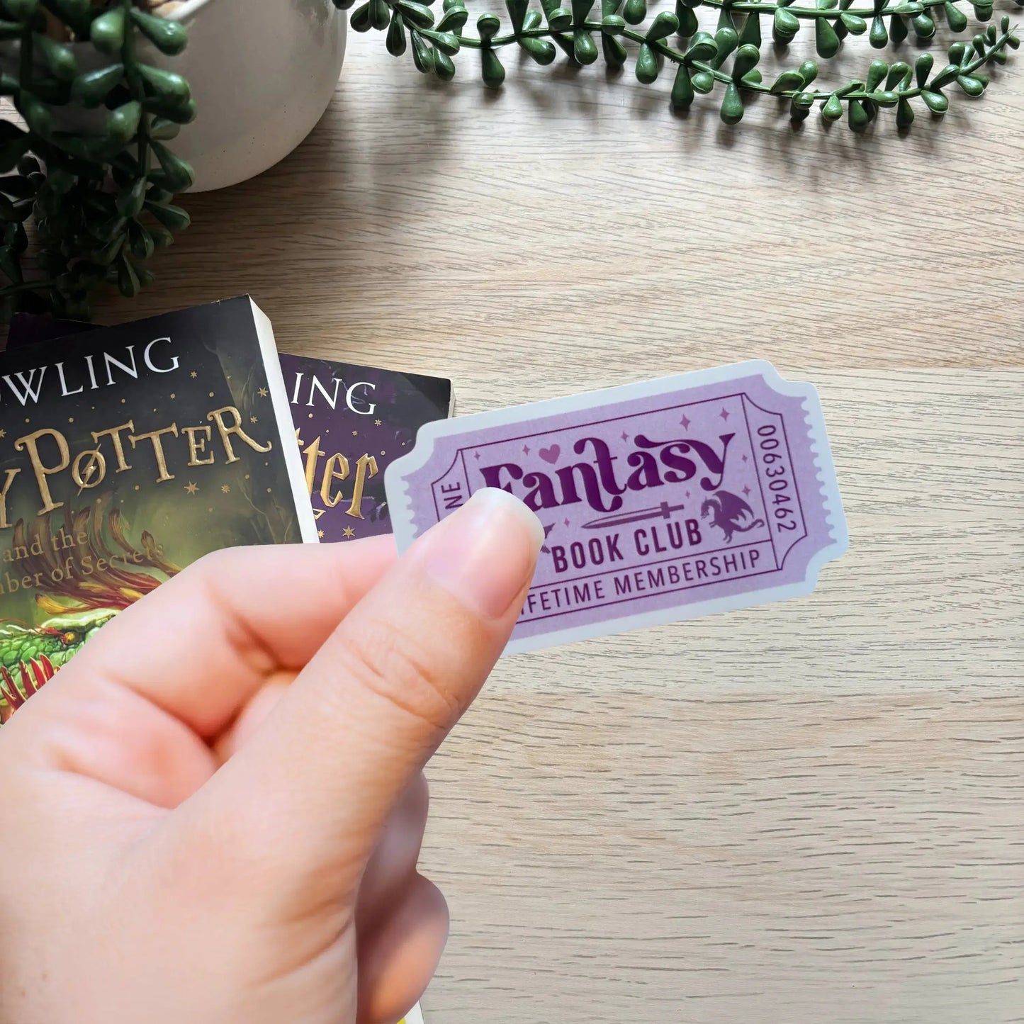 Fantasy Bookclub Sticker