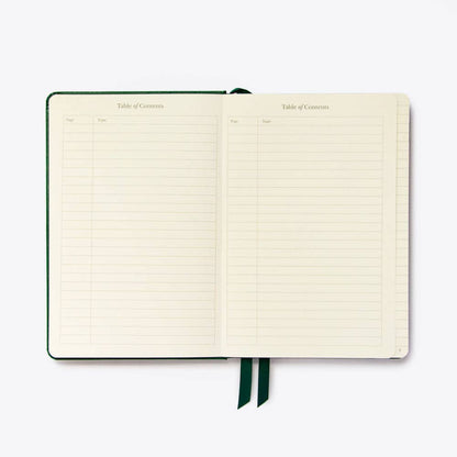 Lined Hardcover Elastic Journal - A5