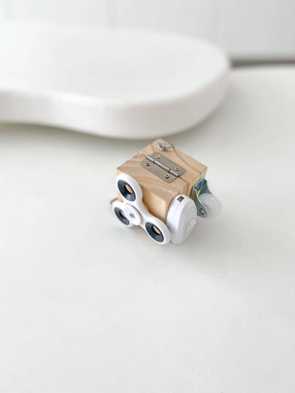 Busy Cube with Built In Compass