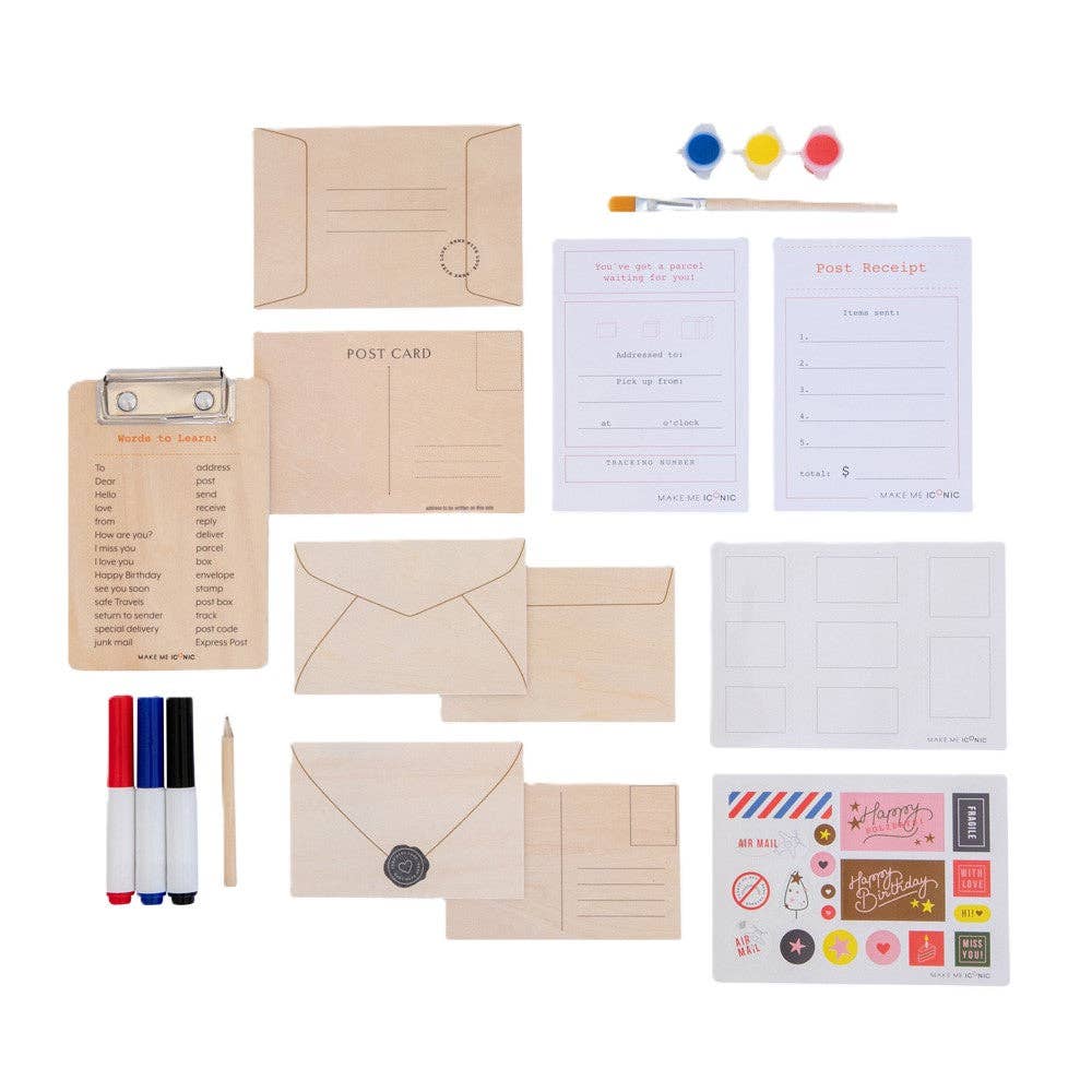 Post Box Letters Craft Kit