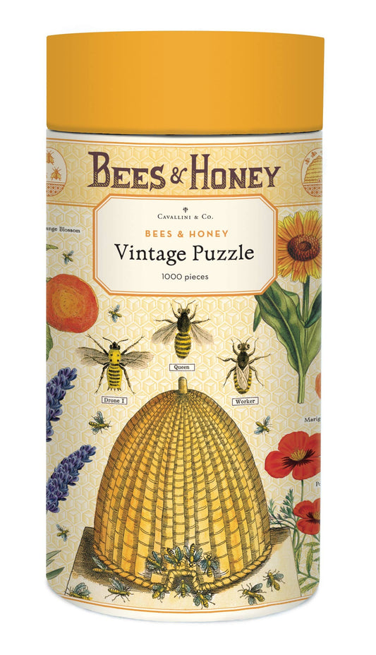 Cavallini - 1000 Pc Puzzle Bees and Honey