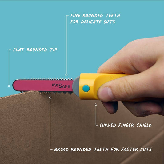 Safe-Saw | Makedo Cardboard Construction Tool