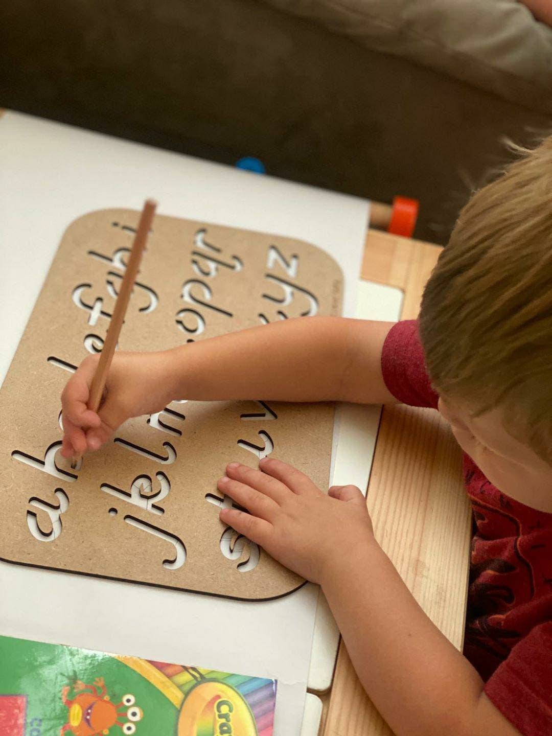 Lowercase Alphabet Stencil