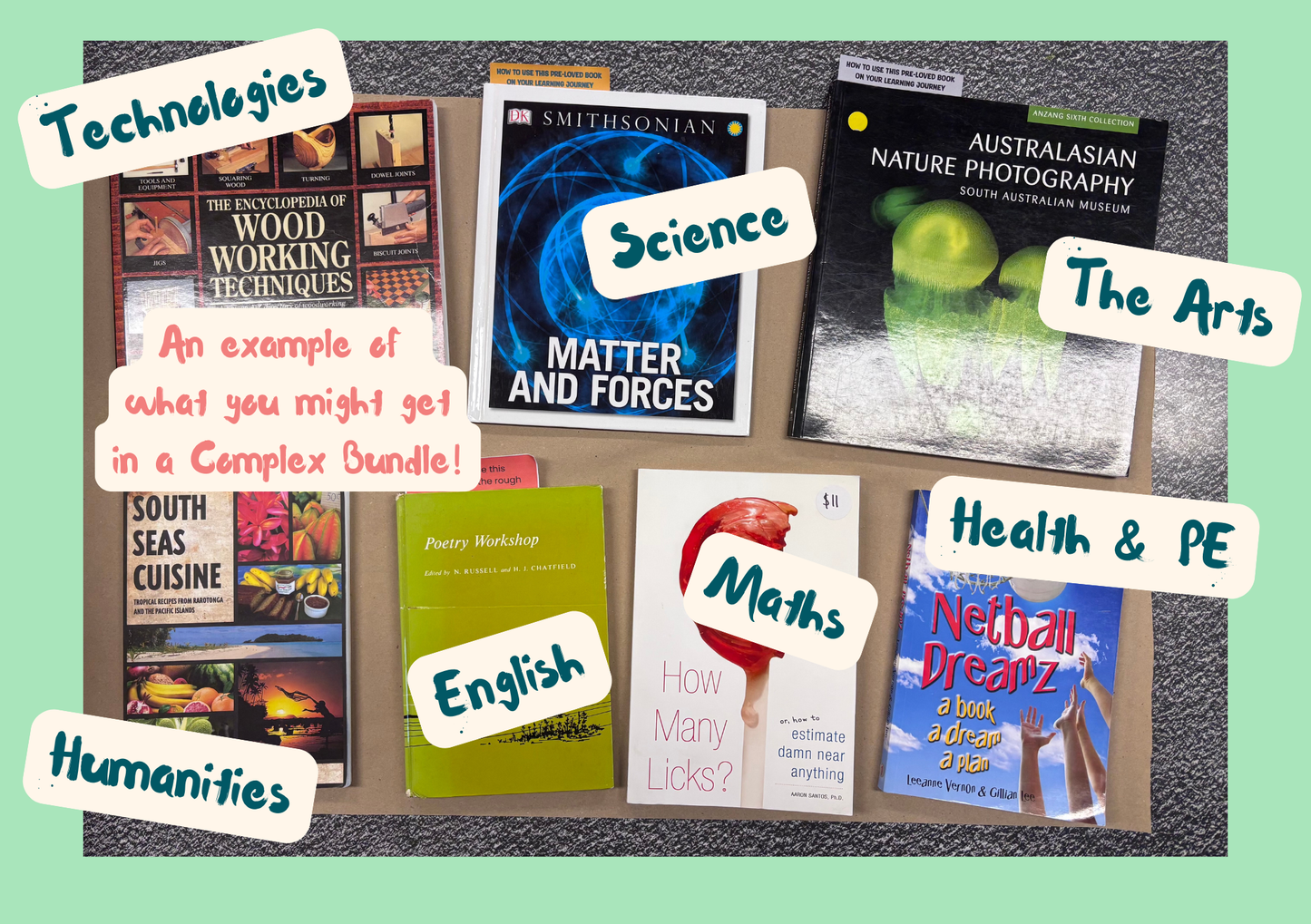 Homeschool Book Bundle: Seven Pre-Loved Books!
