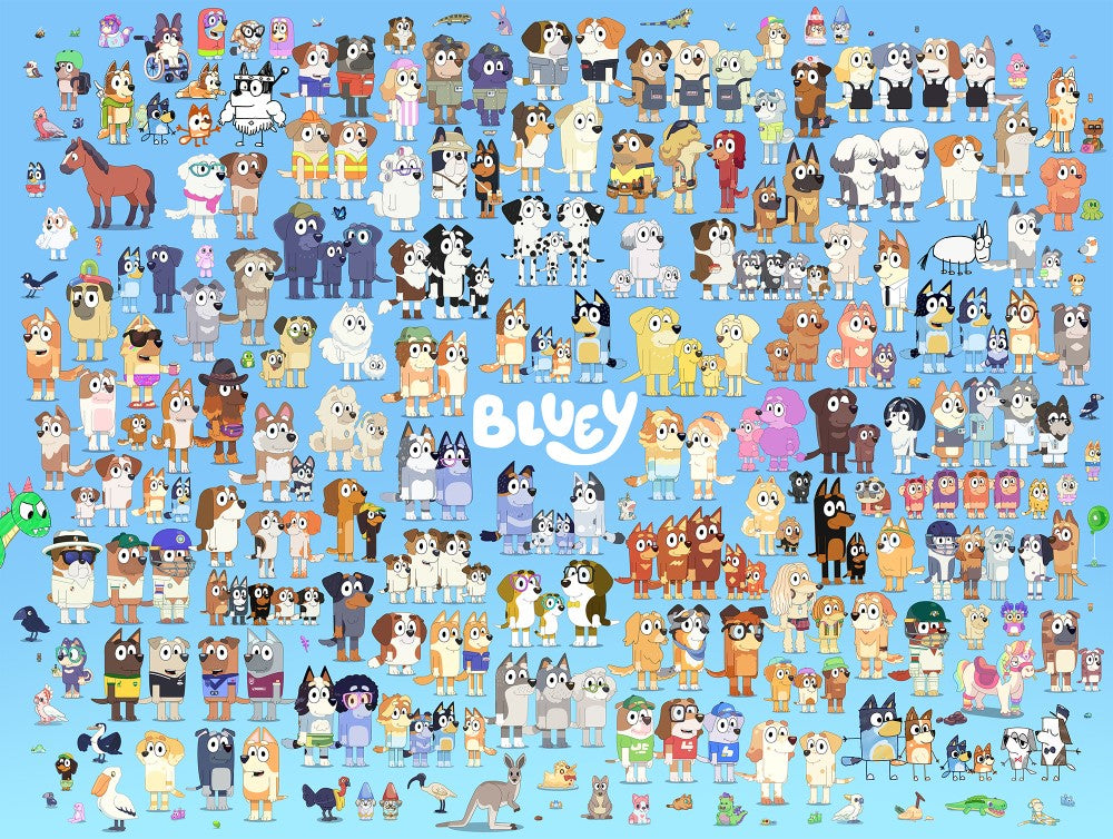 Bluey Character Puzzle (300pc)