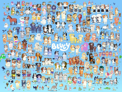 Bluey Character Puzzle (300pc)