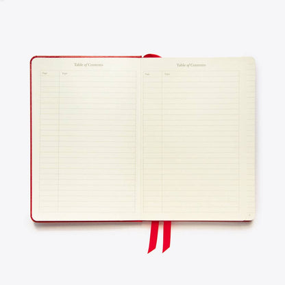 Lined Hardcover Elastic Journal - A5