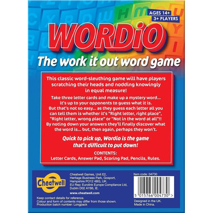 Wordio: Work It Out Word Game