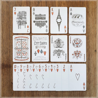 City Sights - Playing Cards