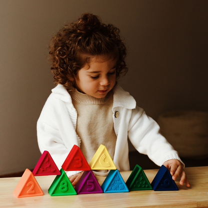 Triblox Building Blocks (Rainbow Pastel)