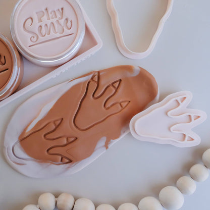 Eco Playdough Stamp | Dino Foot Print