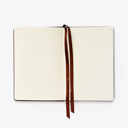 Lined Hardcover Elastic Journal - A5