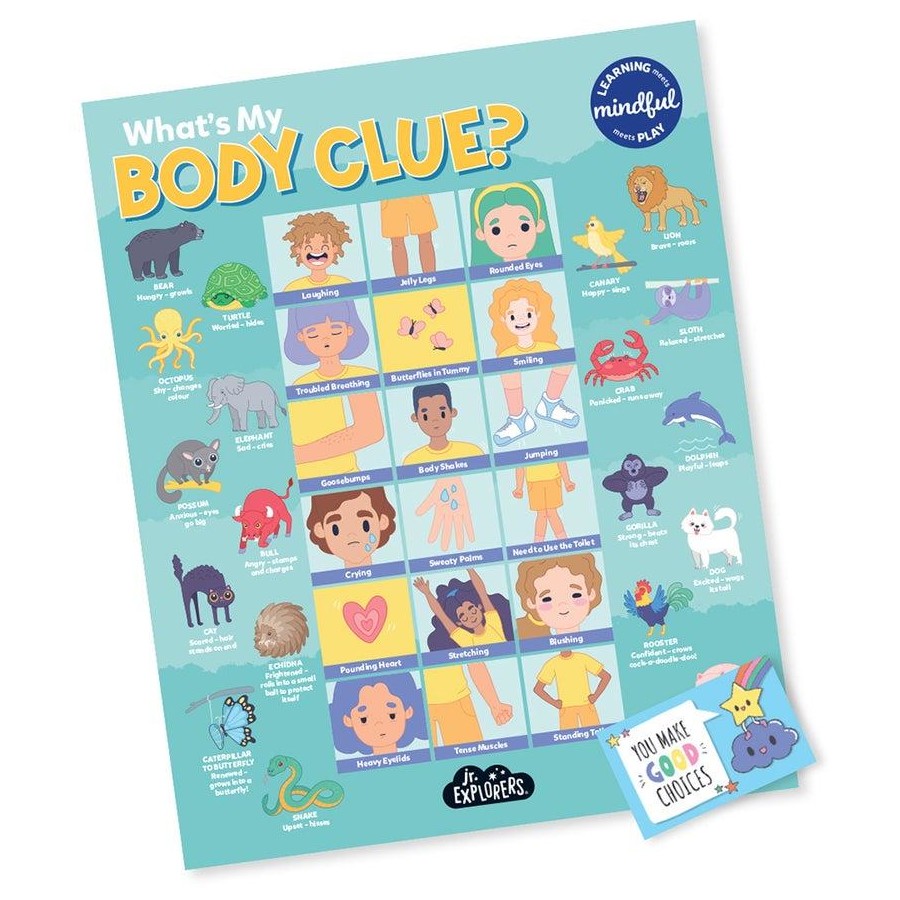 Junior Explorers: What's My Body Clue?
