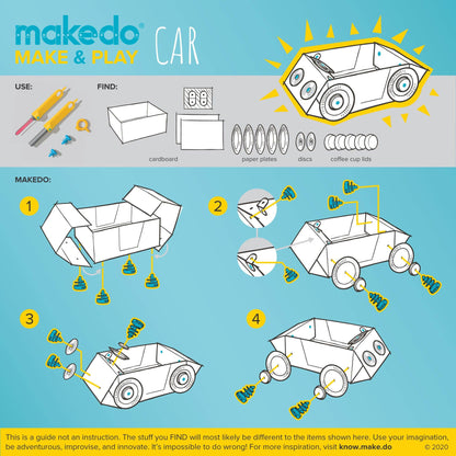 Explore Kit | Makedo Cardboard Construction for 1-2 Makers