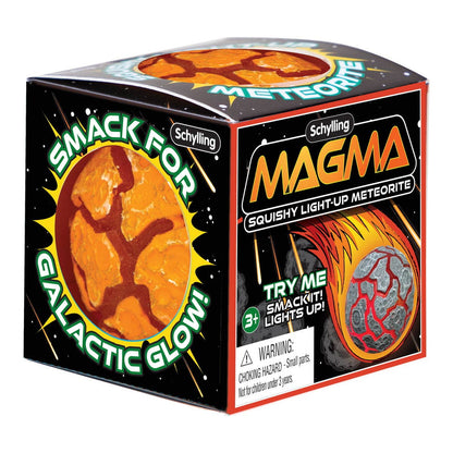Schylling - Magma Ball - Light Up Squishy Meteorite
