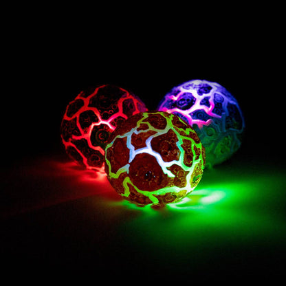 Schylling - Magma Ball - Light Up Squishy Meteorite