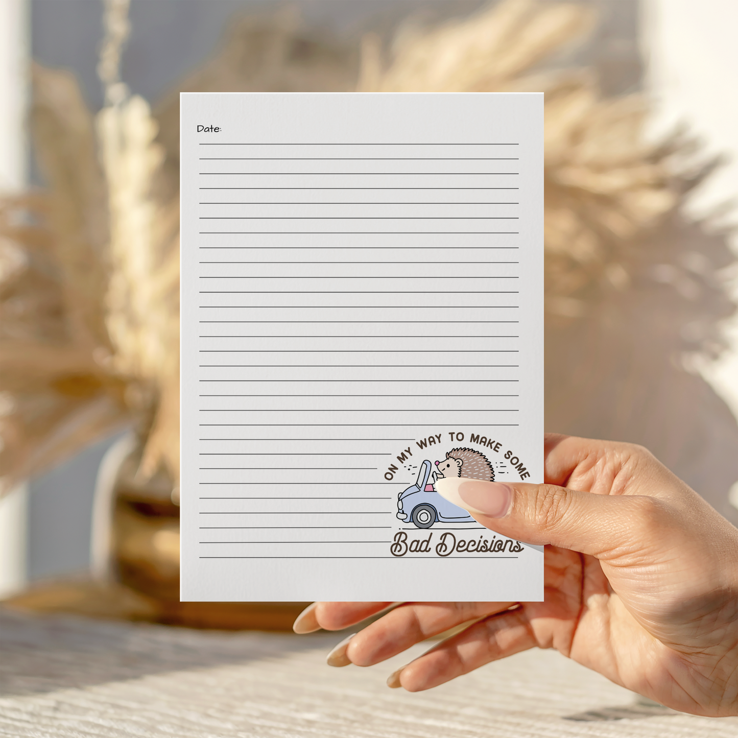 Bad Decisions Notepad A5