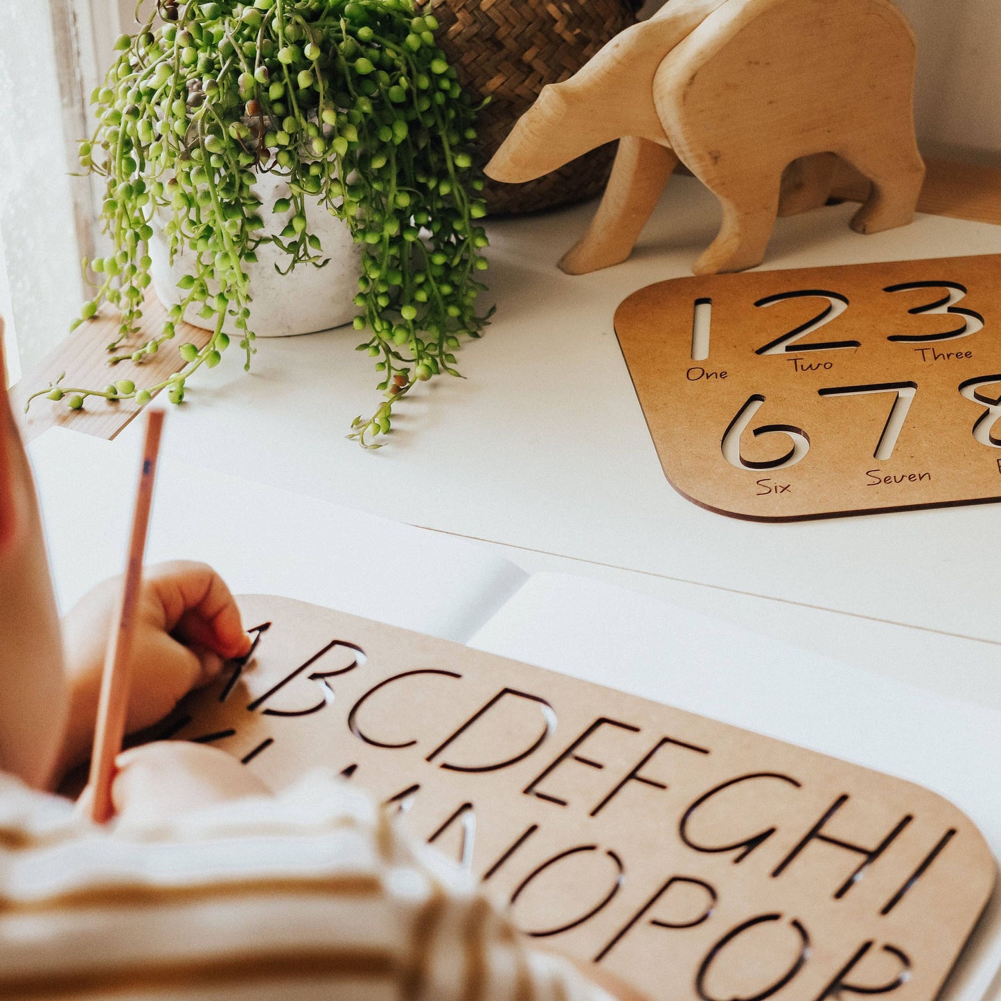 Uppercase Alphabet Stencil