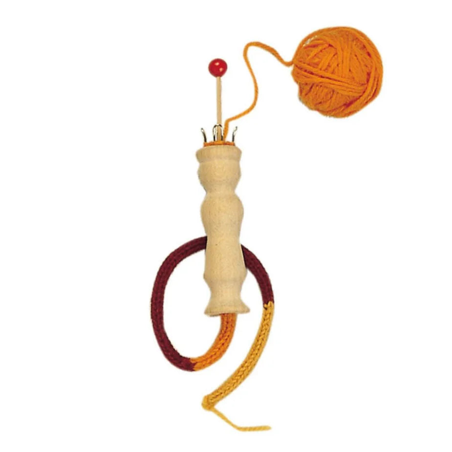 Wooden Knitting Doll / "Knitting Nancy"