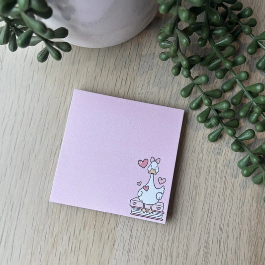 Bookish Duck Memo Pad