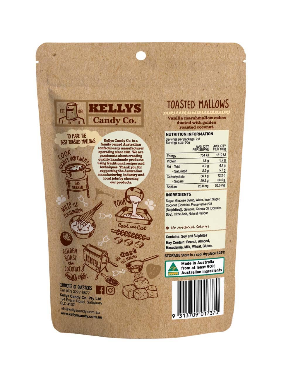 Toasted Mallows - 140g