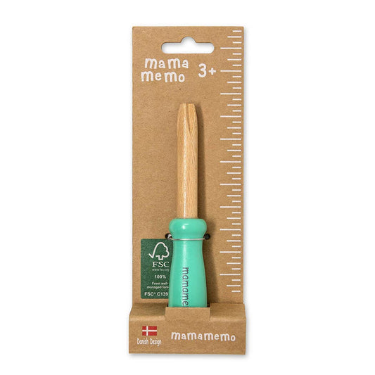 MamaMemo Wooden Workshop Tools - Phillips-Head Screwdriver