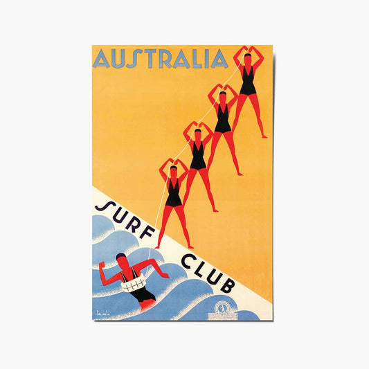 Sellheim's Surf Club Postcard