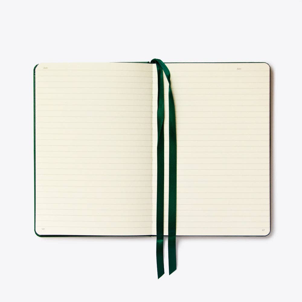 Lined Hardcover Elastic Journal - A5
