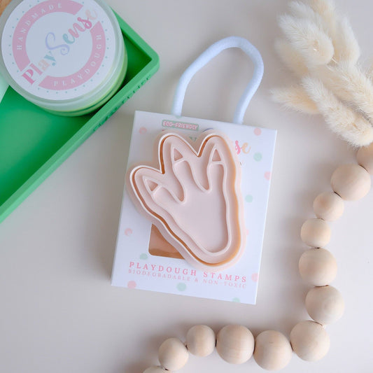 Eco Playdough Stamp | Dino Foot Print
