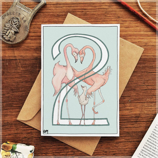 2nd Birthday - Greeting Card
