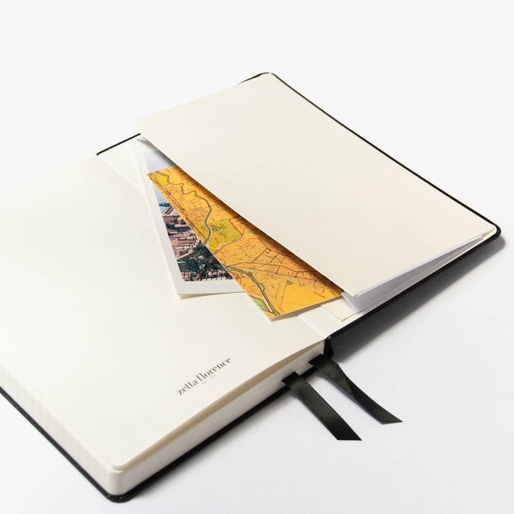 Lined Hardcover Elastic Journal - A5