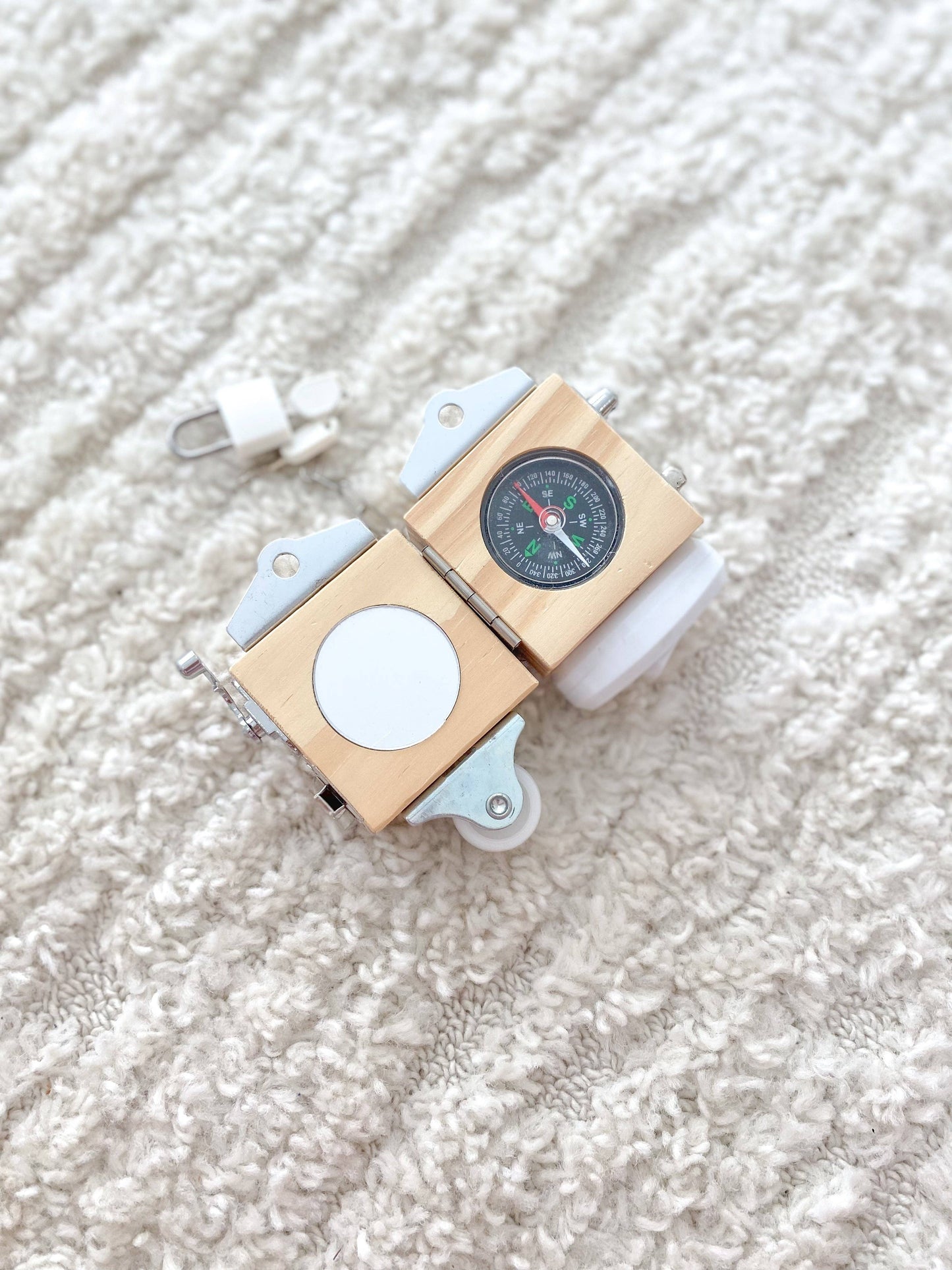 Busy Cube with Built In Compass