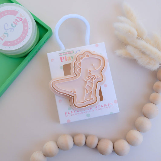 Eco Playdough Stamp | T-Rex