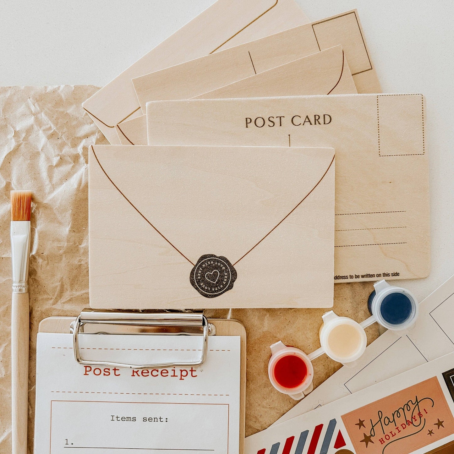 Post Box Letters Craft Kit