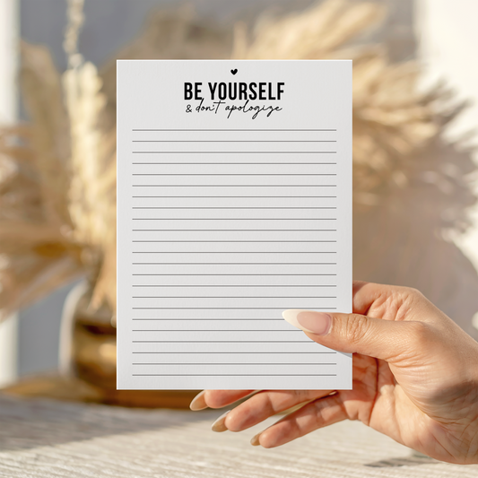 Be yourself Notepad A5
