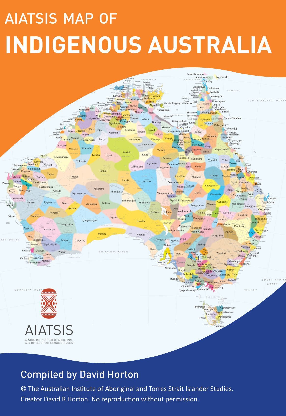The AIATSIS Map of Indigenous Australia (A0 Size)
