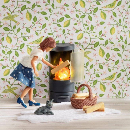 Lundby Doll House Accessories - Fireplace Set