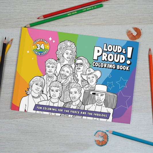 Loud & Product Coloring Book