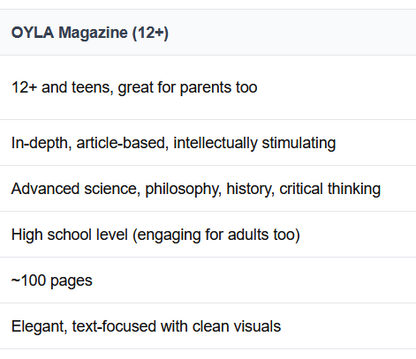 Oyla Magazine