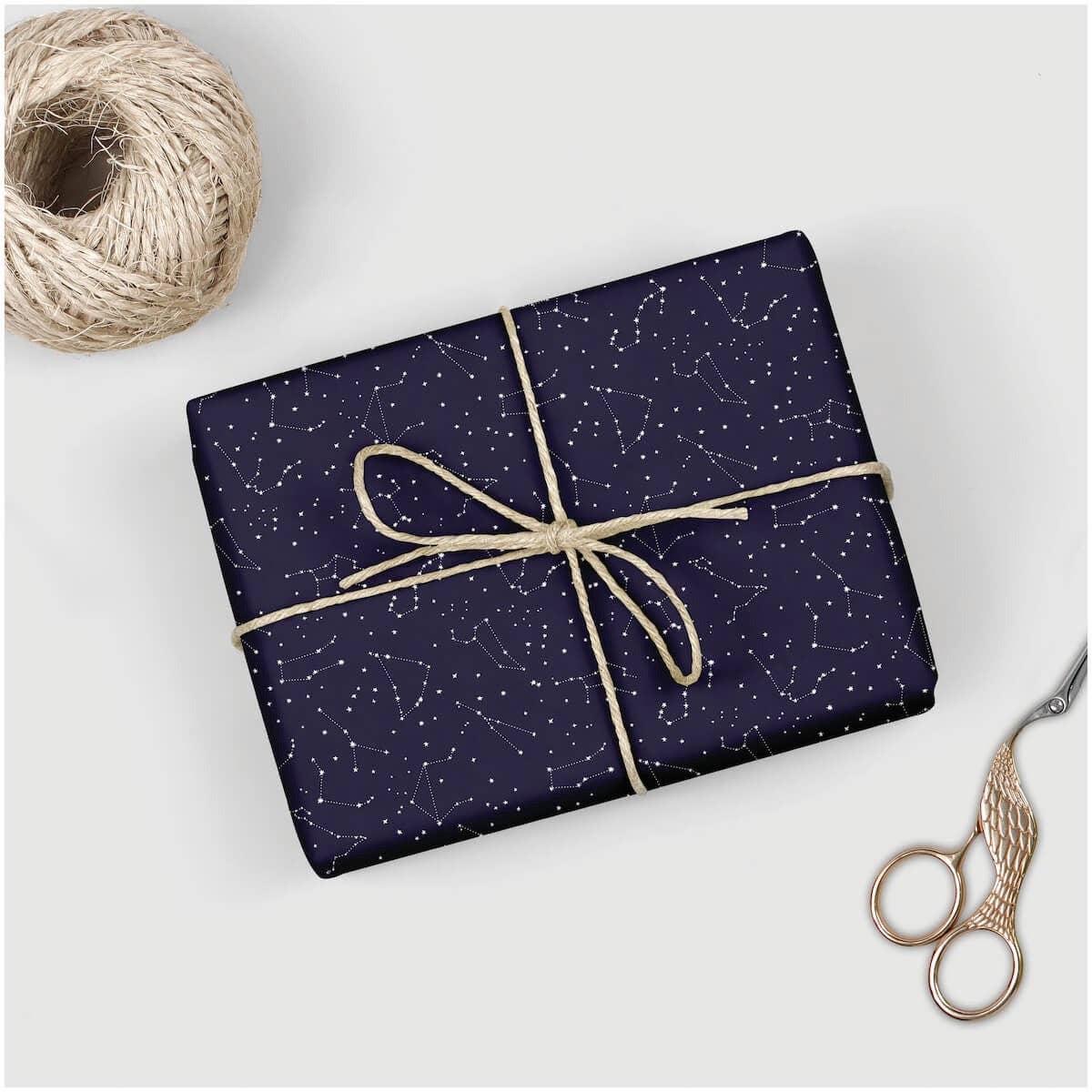 Double-Sided Wrapping Paper or Poster - Astrological Chart