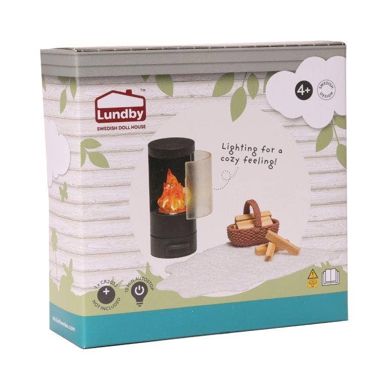 Lundby Doll House Accessories - Fireplace Set