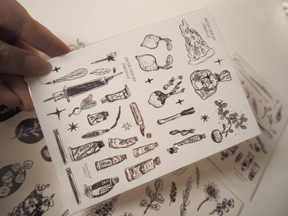 Waterproof Temporary tattoos Designed by Freda. E