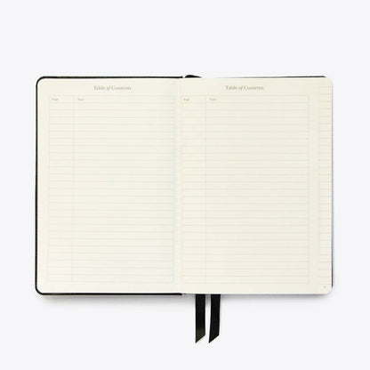 Lined Hardcover Elastic Journal - A5