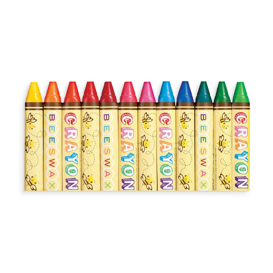 Ooly Crayons - Brilliant Bee Crayons/12