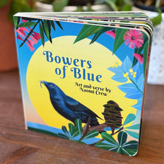 “Bowers of Blue” Board Book